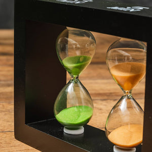 Classic Hourglass Wooden Tea Timer - Danta Herbs