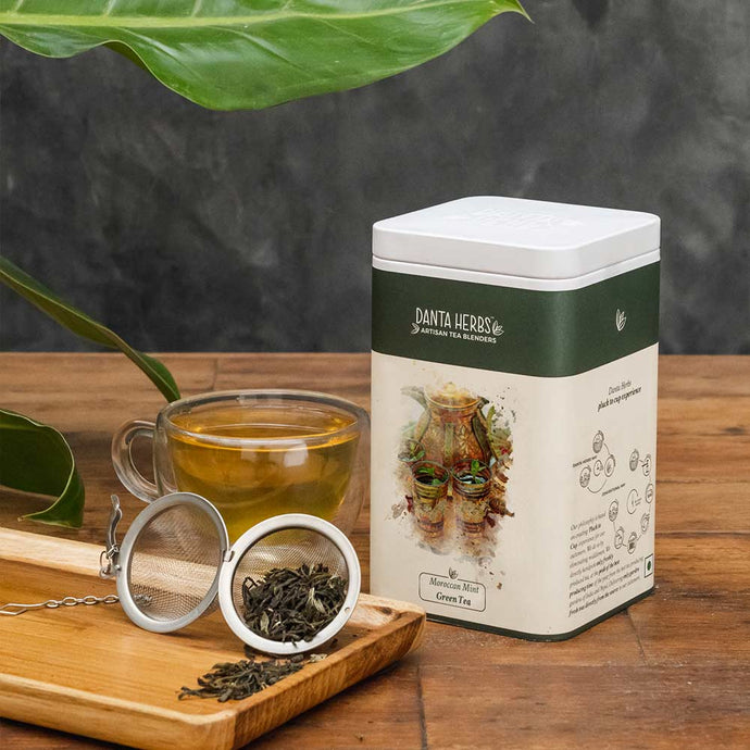 Moroccan Mint Green Tea - Tin Caddy