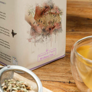 Danta Herbs Tea - Nourish & Digest Wellness Tea - Tin Caddy