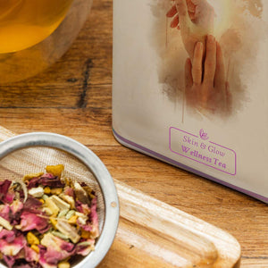 Danta Herbs Tea - Skin & Glow Wellness Tea - Tin Caddy