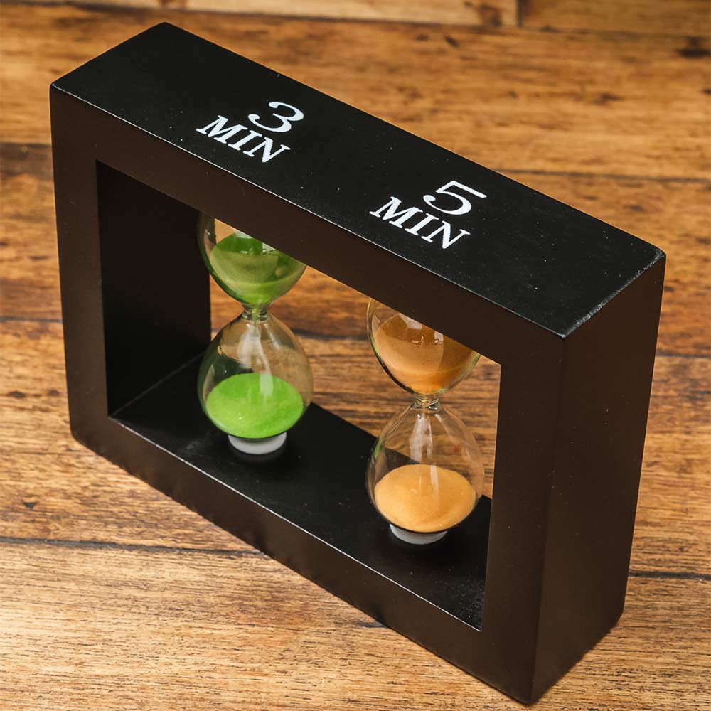 Buy Classic Hourglass Wooden Tea Timer Online | Tea Accessories - Danta ...