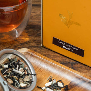 Orange Lemongrass Black Tea - Danta Herbs, Black Tea - tea