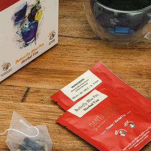 Buy Butterfly Blue Pea Herbal Tea - Pyramid Teabag