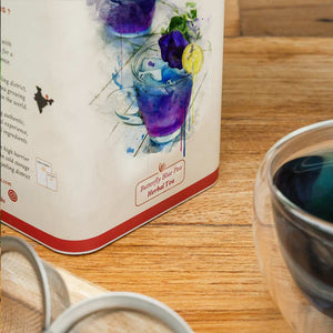 Buy Butterfly Blue Pea Herbal Tea - Tin Caddy