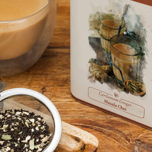 Buy Cardamom Ginger Masala Chai - Tin Caddy