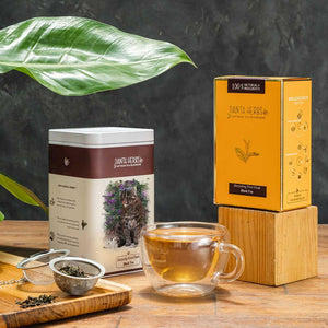 Danta Herbs - Darjeeling First Flush Black Tea - Tin Caddy