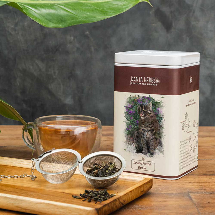 Darjeeling First Flush Black Tea - Tin Caddy