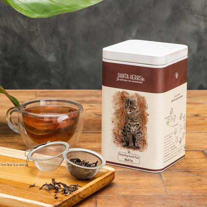 Darjeeling Second Flush Black Tea - Tin Caddy