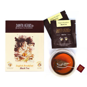 English Breakfast Black Tea - Danta Herbs, Black Tea - tea