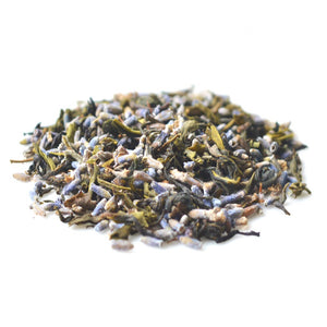 Exotic Lavender Green Tea - Danta Herbs Tea,  Tin Caddy