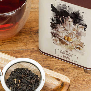 Buy English Breakfast Black Tea - Tin Caddy -Buy Danta Herbs Tea
