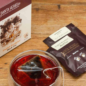 English Breakfast Black Tea - Pyramid Teabag, Danta Herbs Tea