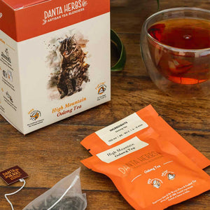 buy High Mountain Oolong Tea - Pyramid Teabag - DantaHerbs Tea