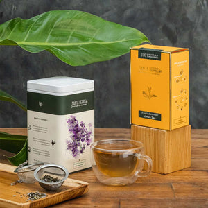 Exotic Lavender Green Tea - Tin Caddy