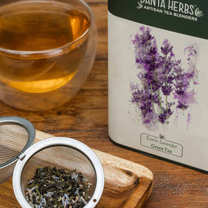 Exotic Lavender Green Tea - Tin Caddy