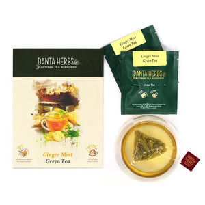 Ginger Mint Green Tea - Danta Herbs, Green Tea - tea