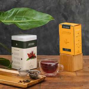 Buy Hibiscus Bliss Green Tea - Loose Tea, Danta Herbs Tea,