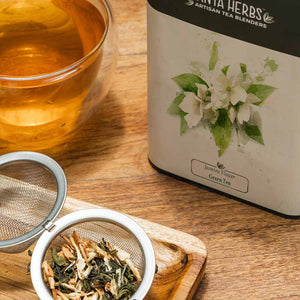 Buy -Jasmine Flower Green Tea - Tin Caddy, Danta Herbs