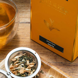 Online Buy -Jasmine Flower Green Tea - Loose Tea