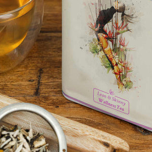 Danta Herbs Tea - Lean & Skinny Wellness Tea - Tin Caddy