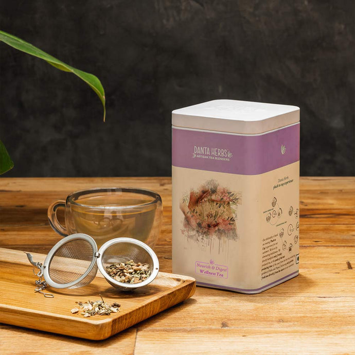 Nourish & Digest Wellness Tea - Tin Caddy