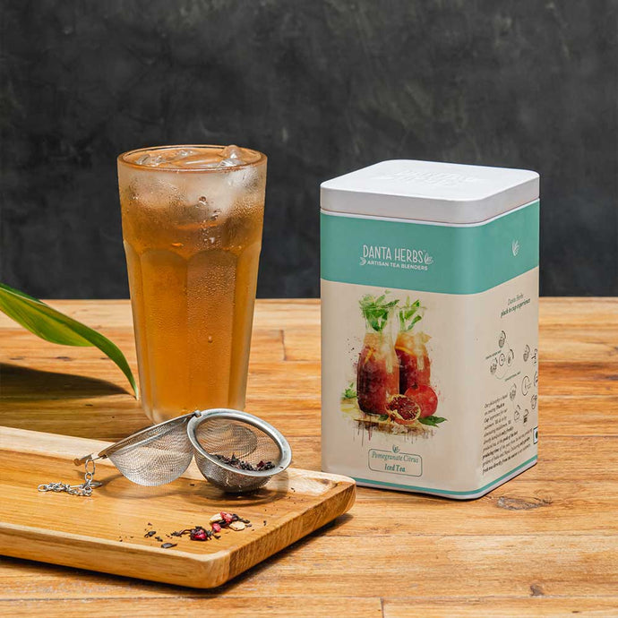 Pomegranate Citrus Iced Tea - Tin Caddy
