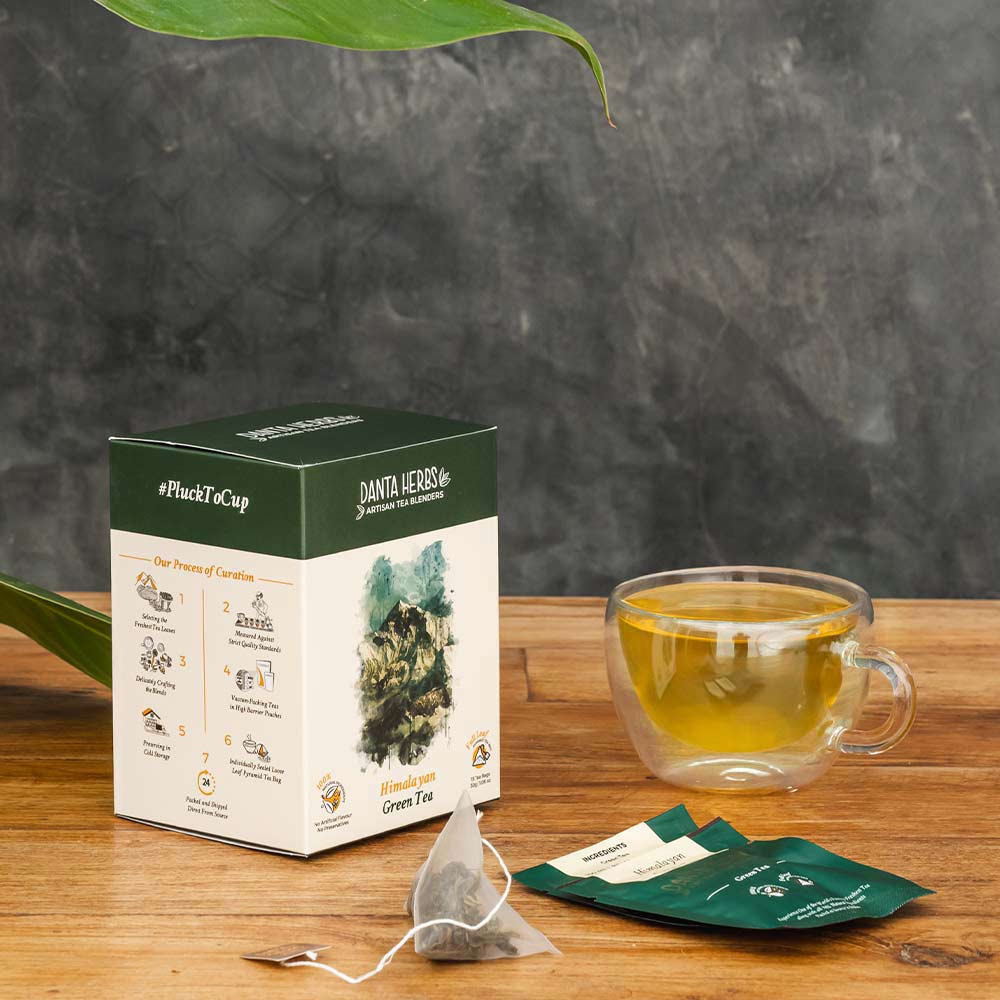 Himalayan Green Tea - Pyramid Teabag