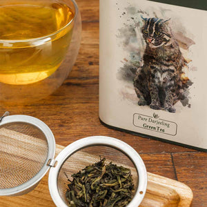 Online Tea - Pure Darjeeling Green Tea - Tin Caddy