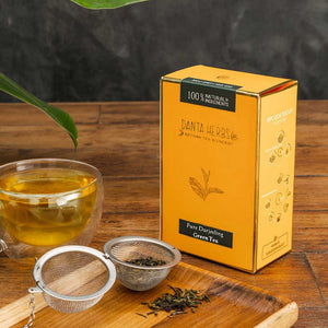 Danta Herbs Tea - Pure Darjeeling Green Tea - Loose Tea
