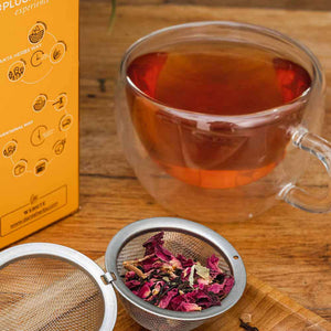 Rose Cinnamon Black Tea - Danta Herbs, Black Tea - teav