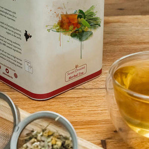 Danta Herbs Tea - Sweet Dreams Herbal Tea - Tin Caddy