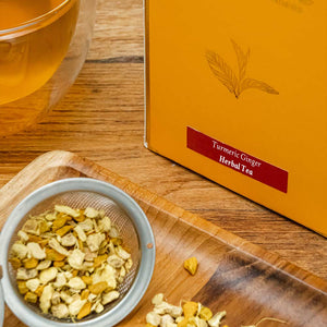 Danta Herbs Tea  - Turmeric Ginger Herbal Tea - Loose Tea
