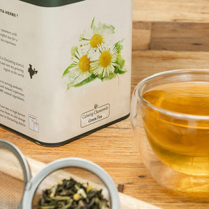 Calming Chamomile Green Tea - Tin Caddy